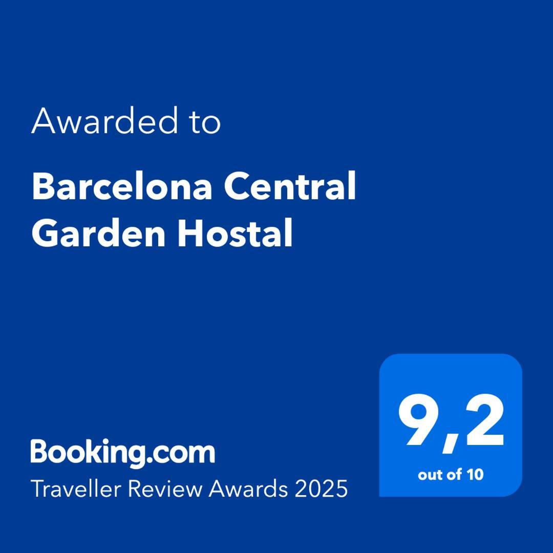 Barcelona Central Garden Hostal Eksteriør bilde