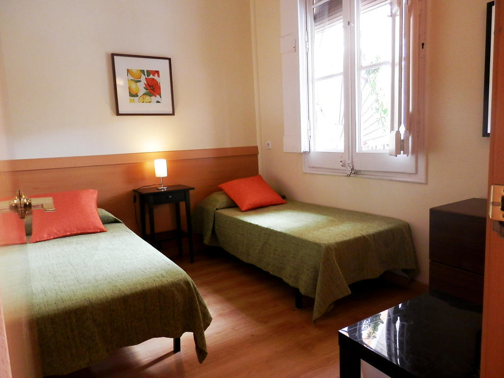 Barcelona Central Garden Hostal Rom bilde